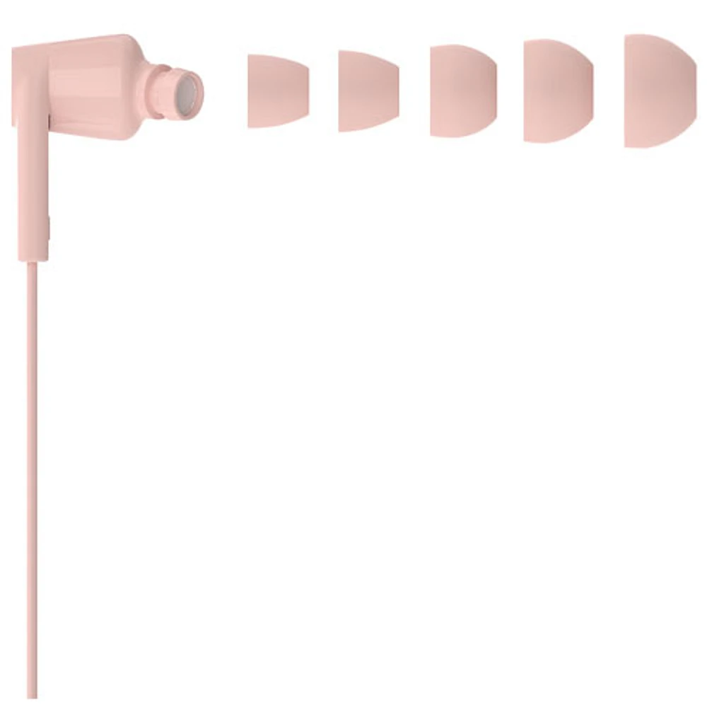 couteurs boutons SoundForm de Belkin avec connecteur USB-C