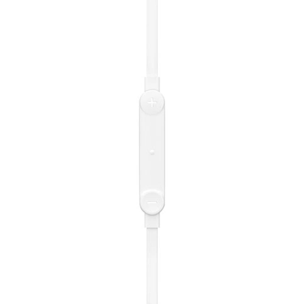 Écouteurs boutons SoundForm de Belkin avec connecteur USB-C - Blanc