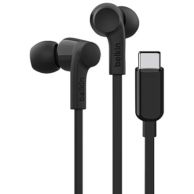 Belkin SoundForm In-Ear Earbuds with USB-C Connector - Black