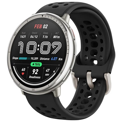 Montre intelligente Active 2 de 44 mm d'Amazfit avec moniteur de fréquence cardiaque