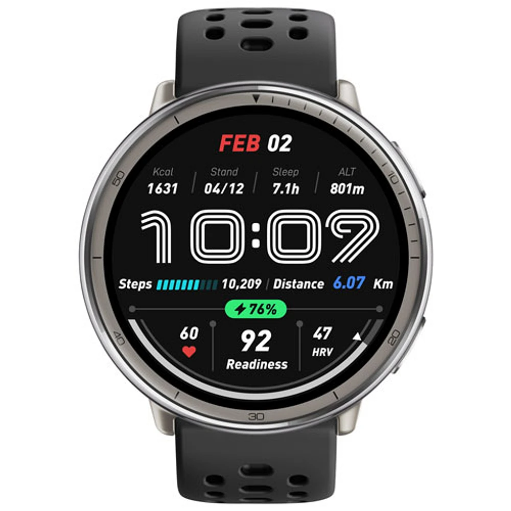 Amazfit Active 2 44mm Smartwatch with Heart Rate Monitor