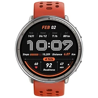 Amazfit Active 2 44mm Smartwatch with Heart Rate Monitor - Red