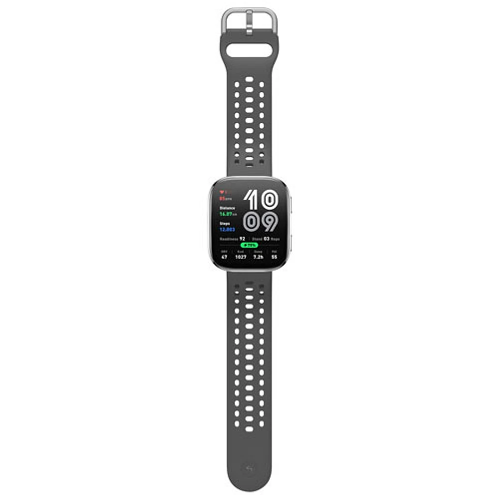Amazfit Bip 6 50mm Smartwatch with Heart Rate Monitor - Charcoal