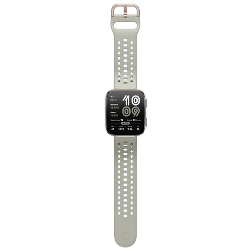 Amazfit Bip 6 50mm Smartwatch with Heart Rate Monitor - Stone