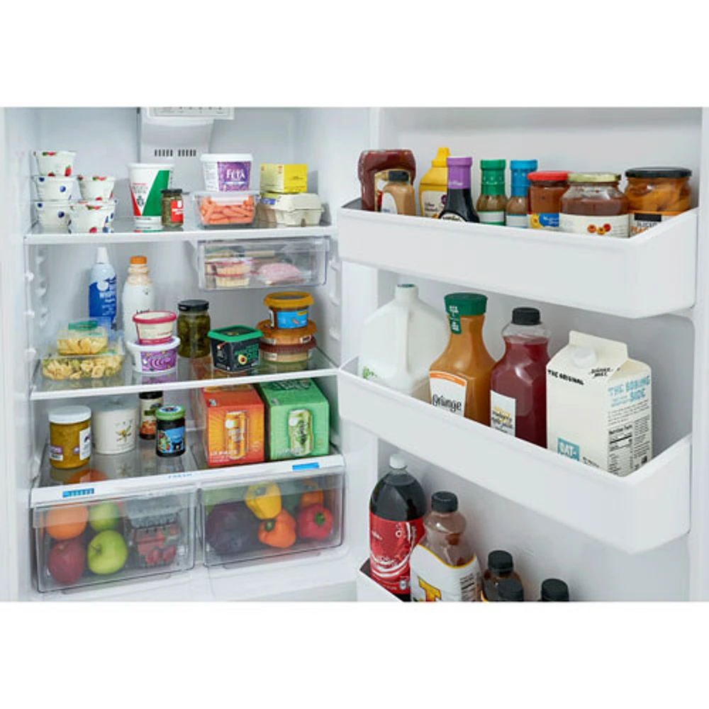 Frigidaire 30" 18.2 Cu. Ft. Top Freezer Refrigerator (FRTE1835AW) - White