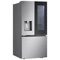 LG 33" 24.5 Cu. Ft. French Door Refrigerator with Water & Ice Dispenser (LF25S6560S) - Stainless Steel