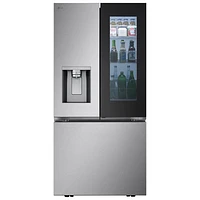 LG 33" 24.5 Cu. Ft. French Door Refrigerator with Water & Ice Dispenser (LF25S6560S) - Stainless Steel