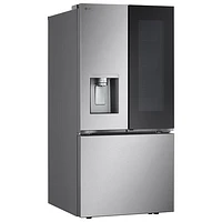 LG 33" 24.5 Cu. Ft. French Door Refrigerator with Water & Ice Dispenser (LF25S6560S) - Stainless Steel