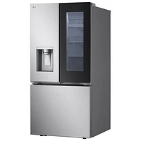 LG 33" 24.5 Cu. Ft. French Door Refrigerator with Water & Ice Dispenser (LF25S6560S) - Stainless Steel