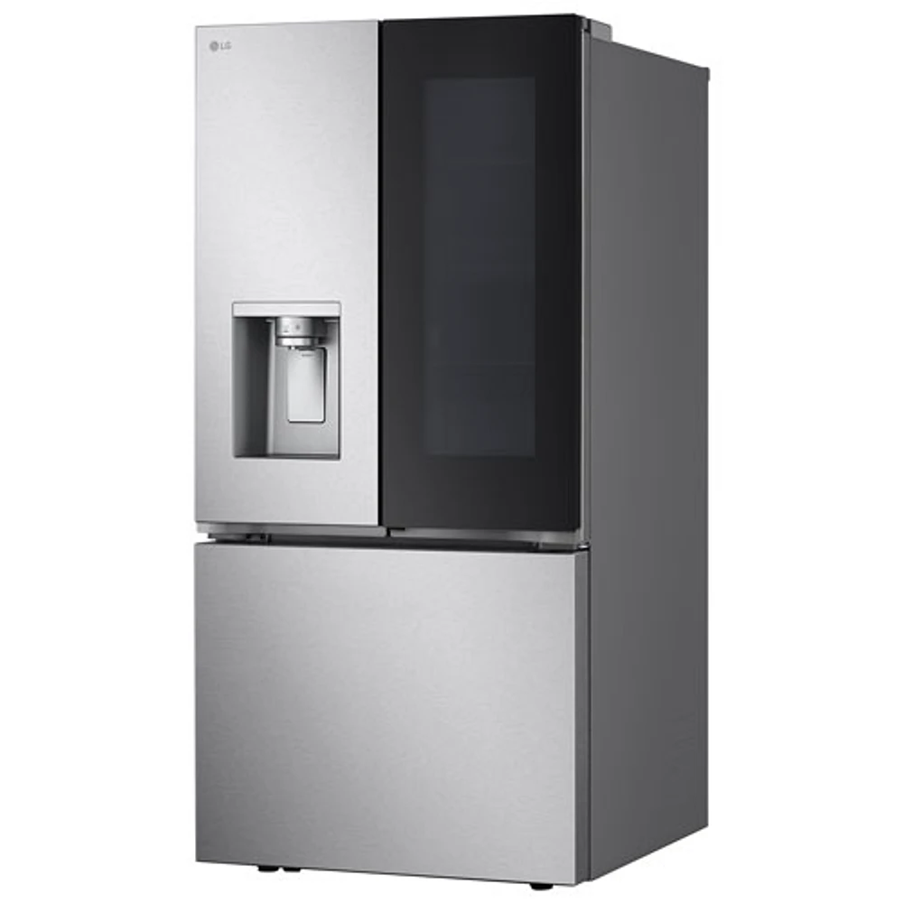 LG 33" 24.5 Cu. Ft. French Door Refrigerator with Water & Ice Dispenser (LF25S6560S) - Stainless Steel