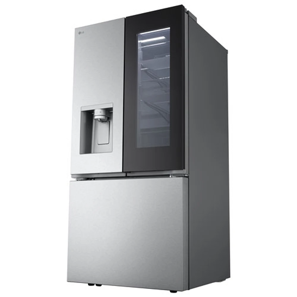 LG 33" 24.5 Cu. Ft. French Door Refrigerator with Water & Ice Dispenser (LF25S6560S) - Stainless Steel