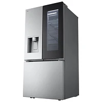 LG 33" 24.5 Cu. Ft. French Door Refrigerator with Water & Ice Dispenser (LF25S6560S) - Stainless Steel