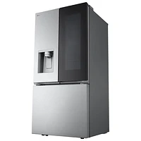 LG 33" 24.5 Cu. Ft. French Door Refrigerator with Water & Ice Dispenser (LF25S6560S) - Stainless Steel
