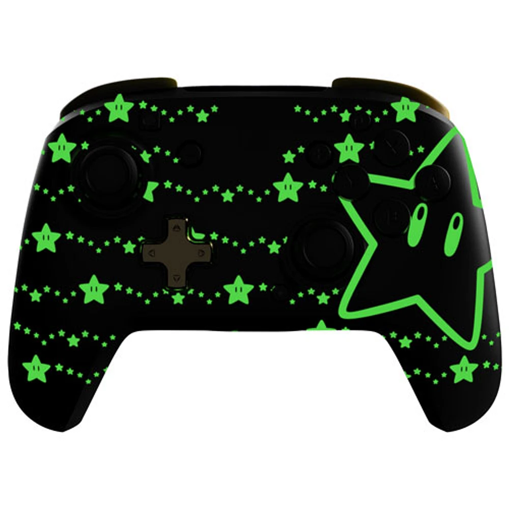 PDP REMATCH Glow Wireless Controller for Switch - Super Star