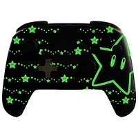 PDP REMATCH Glow Wireless Controller for Switch - Super Star