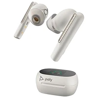 HP Poly Voyager Free 60+ In-Ear Noise Cancelling True Wireless Earbuds - White Sand