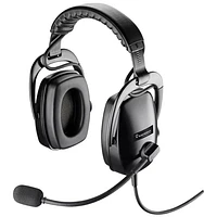 Casque d'écoute avec fil SupraPlus de HP - Noir