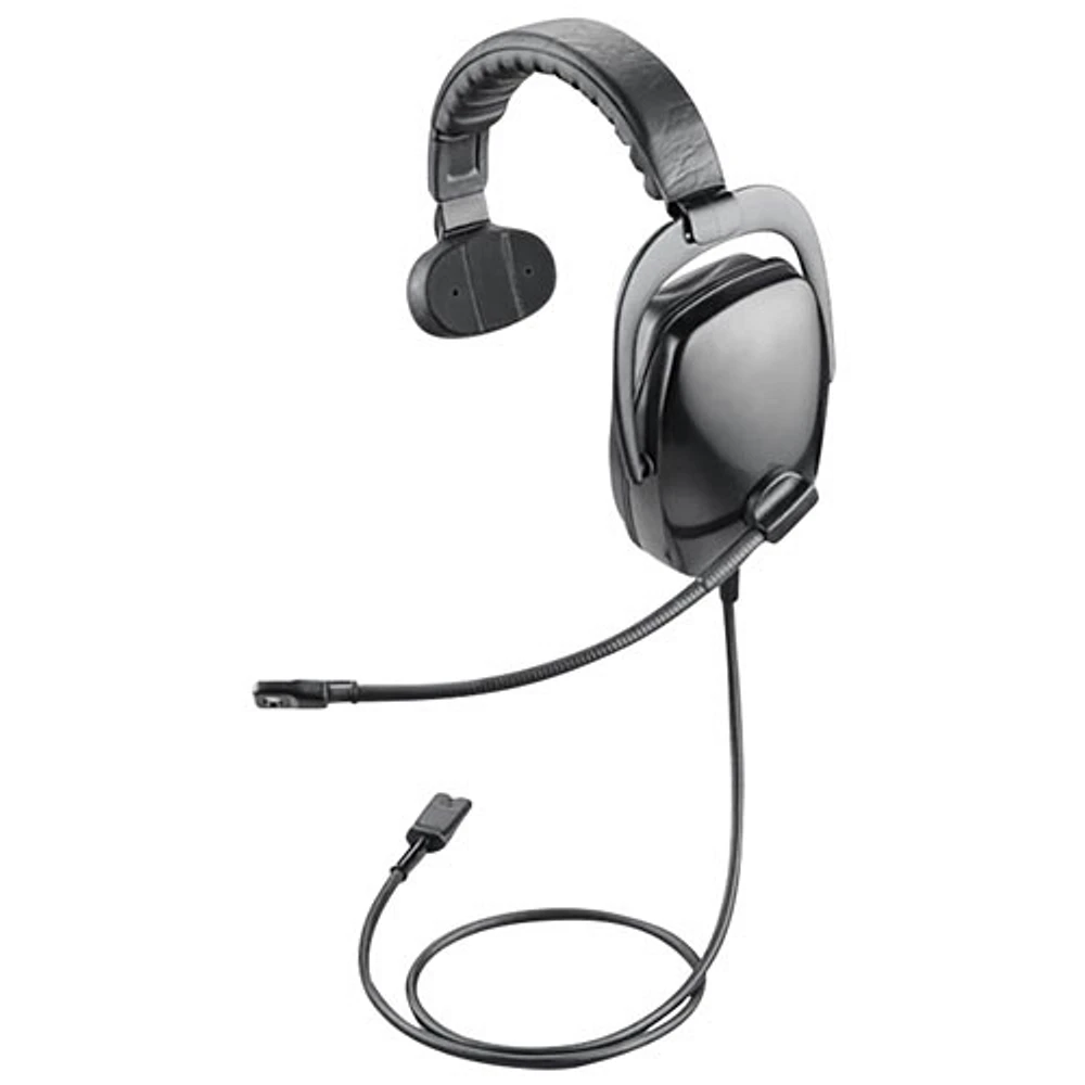 HP Poly 8K793AA Over-Ear Wired Headset - Black