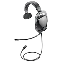 HP Poly 8K793AA Over-Ear Wired Headset - Black