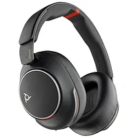 Casque d'écoute Bluetooth à suppression du bruit supra-auriculaire Poly Voyager Surround 85 UC de HP - Noir