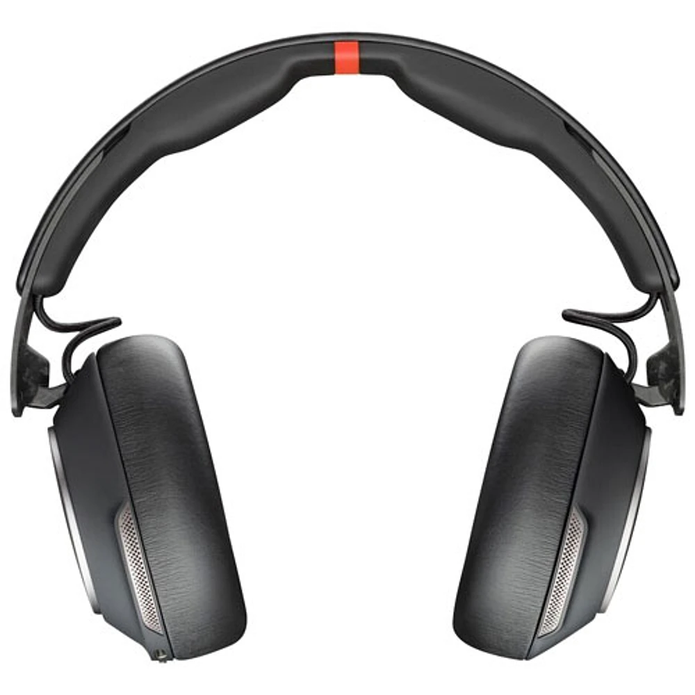 Casque d'écoute Bluetooth à suppression du bruit supra-auriculaire Poly Voyager Surround 85 UC de HP - Noir