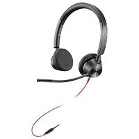Casque d'écoute supra-auriculaire Blackwire 3300 de HP - Noir