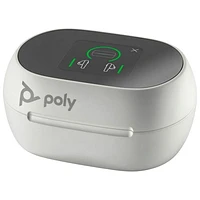 HP Poly In-Ear Noise Cancelling True Wireless Earbuds - White Sand