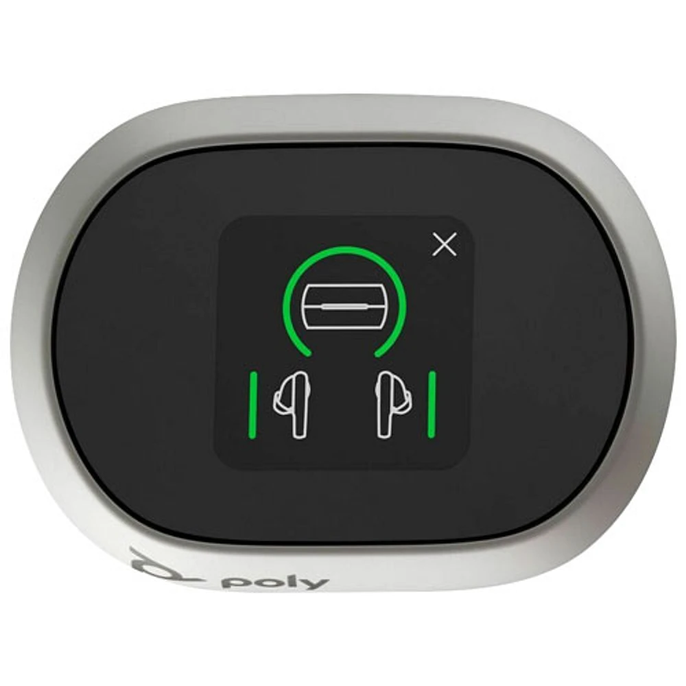 HP Poly In-Ear Noise Cancelling True Wireless Earbuds - White Sand