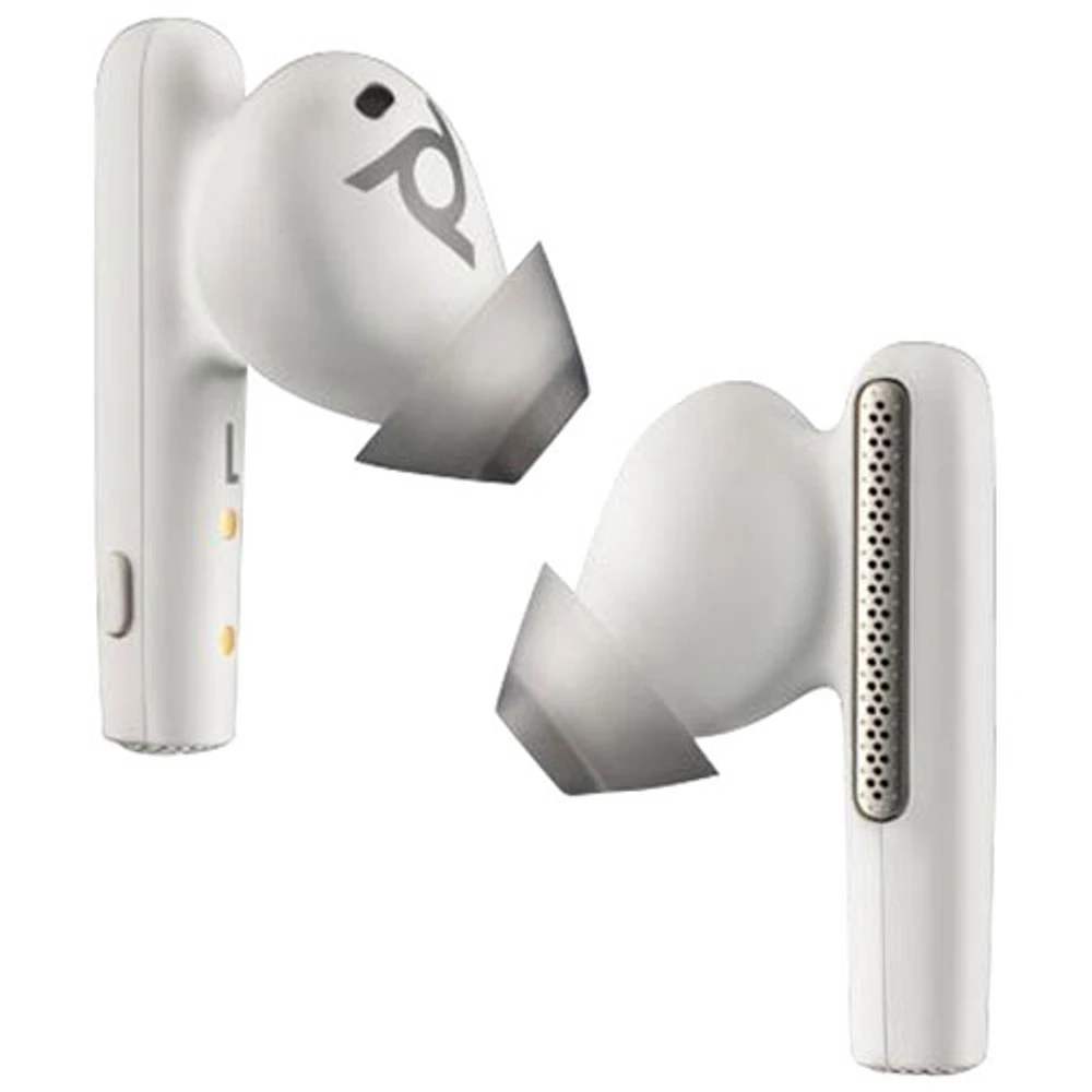 HP Poly In-Ear Noise Cancelling True Wireless Earbuds - White Sand