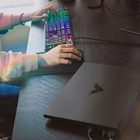 Portable de jeu de 15,6 po Victus de HP - Argenté mica (Ryzen AI 5 340 d'AMD/SSD 512 Go/RAM 16 Go/GeForce RTX 5050)