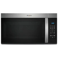 Open Box - Whirlpool Over-The-Range Microwave - 1.7 Cu. Ft. - Stainless Steel - Perfect Condition