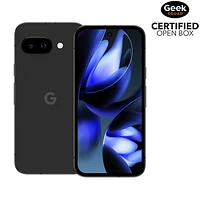 Boîte ouverte - Pixel 9a de 128 Go de Google - Noir volcanique - Déverrouillé