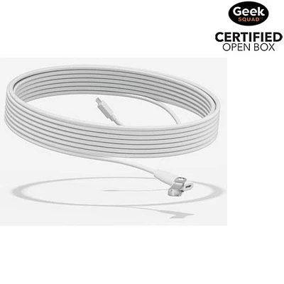 Open Box - Logitech Rally Mic Pod 10m (32.8 ft) Extension Cable (952-000047) - Off White