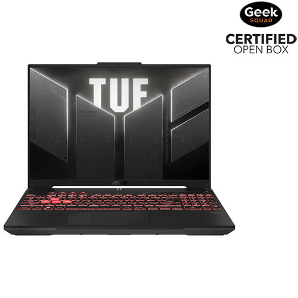 Boîte ouverte - Portable de jeu de 16 po TUF Gaming A16 d'ASUS (Ryzen 5 7535HS d'AMD/RAM 16 Go/SSD 512 Go/GeForce RTX 4050)