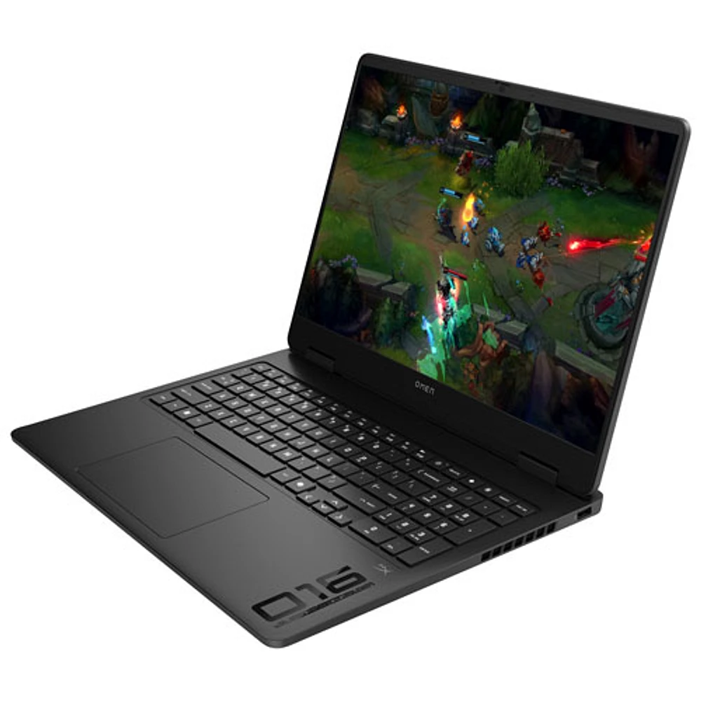 Portable de jeu 16 po de HP - Noir ombragé (Core 7 240H d'Intel/RAM 16 Go/SSD 1 To/GeForce RTX 5060/Windows 11 Famille)