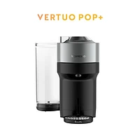 Machine à café/espresso Vertuo Pop+ Deluxe de Nespresso par De'Longhi - Titane