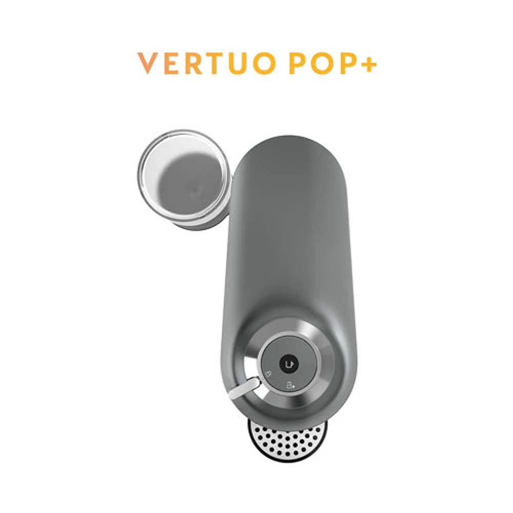 Machine à café/espresso Vertuo Pop+ Deluxe de Nespresso par De'Longhi - Titane
