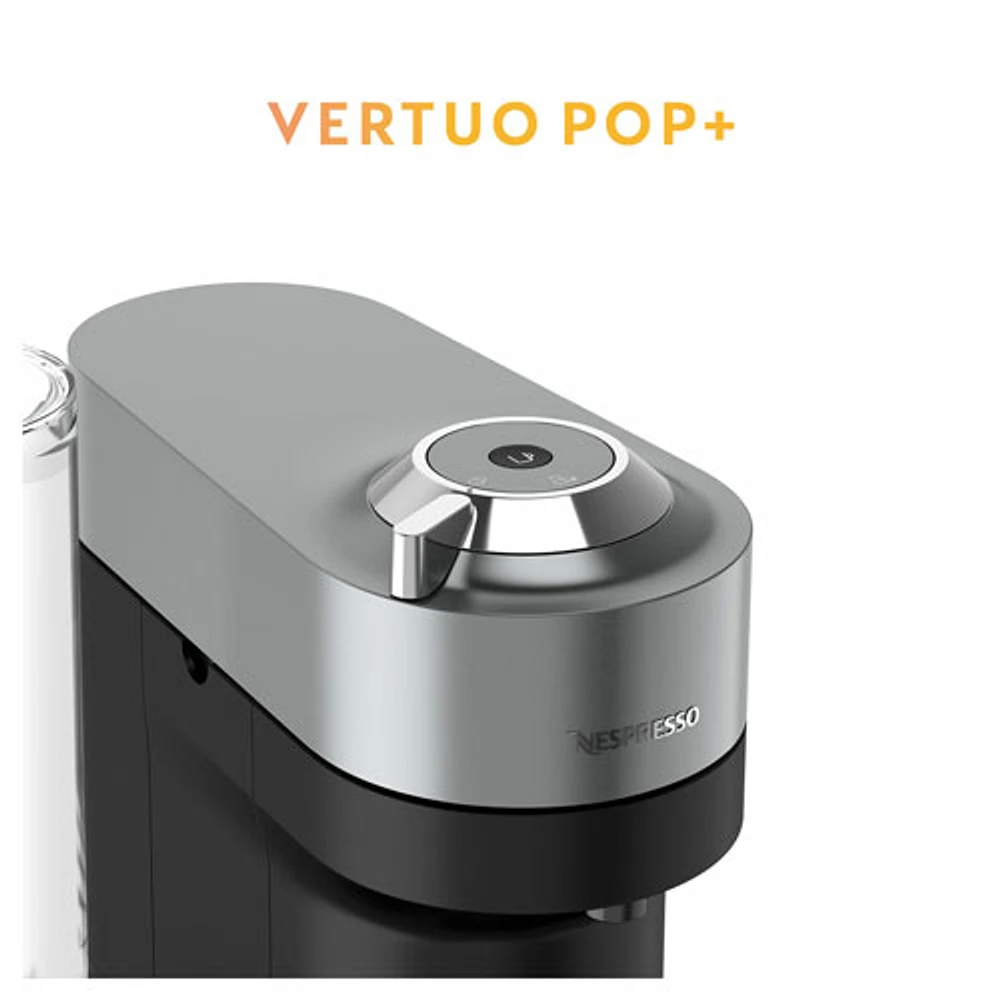 Nespresso Vertuo Pop+ Deluxe Coffee & Espresso Machine by De'Longhi - Titan