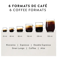 Nespresso Vertuo Pop+ Deluxe Coffee & Espresso Machine by De'Longhi - Titan