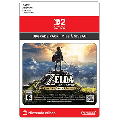 The Legend of Zelda: Breath of the Wild – Nintendo Switch 2 Edition Upgrade Pack (Switch 2) - Digital Download