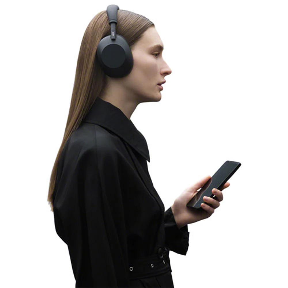 Casque d'écoute Bluetooth à suppression du bruit WH-1000XM6 de Sony - Noir