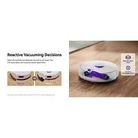 Narwal Freo Z10 Wi-Fi Connected Robot Vacuum & Mop Bundle with Mop Bonus Pack - White
