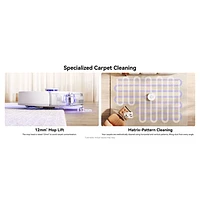 Narwal Freo Z10 Wi-Fi Connected Robot Vacuum & Mop Bundle with Mop Bonus Pack - White