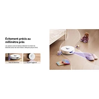 Narwal Freo Z10 Wi-Fi Connected Robot Vacuum & Mop Bundle with Mop Bonus Pack - White
