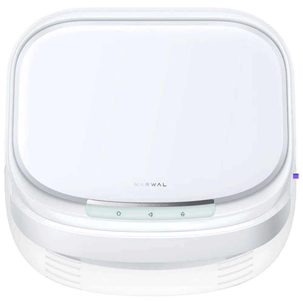 Narwal Freo Z10 Wi-Fi Connected Robot Vacuum & Mop Bundle with Mop Bonus Pack - White