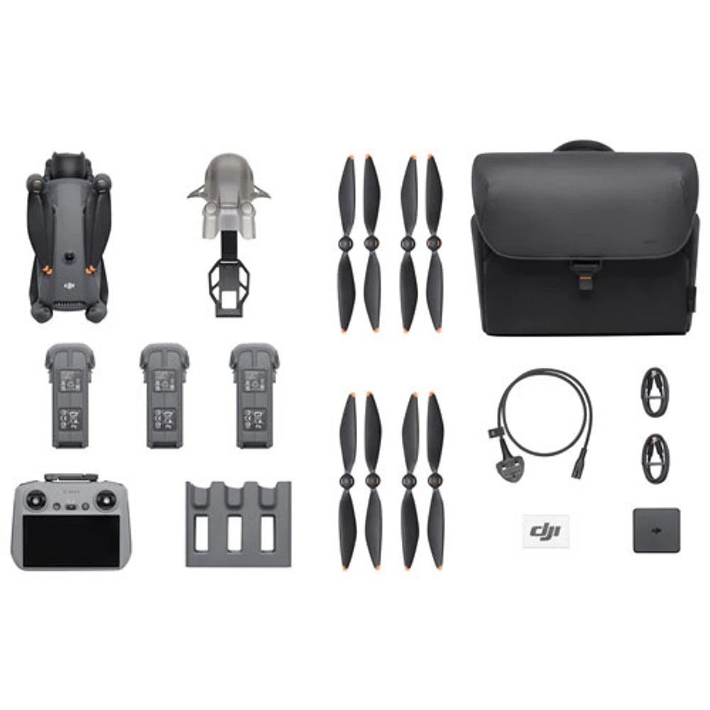 DJI Mavic 4 Pro Quadcopter Drone Fly More Combo with Camera & Remote Controller - Black