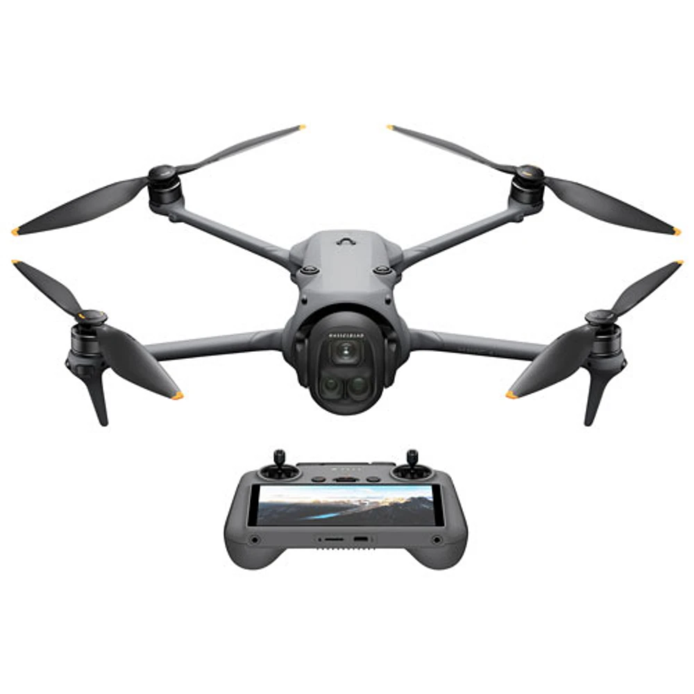 Quadricoptère Mavic 4 Pro de DJI avec caméra et radiocommande - Noir