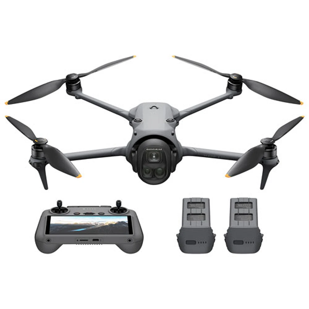 Quadricoptère Mavic 4 Pro de DJI avec caméra et radiocommande - Noir