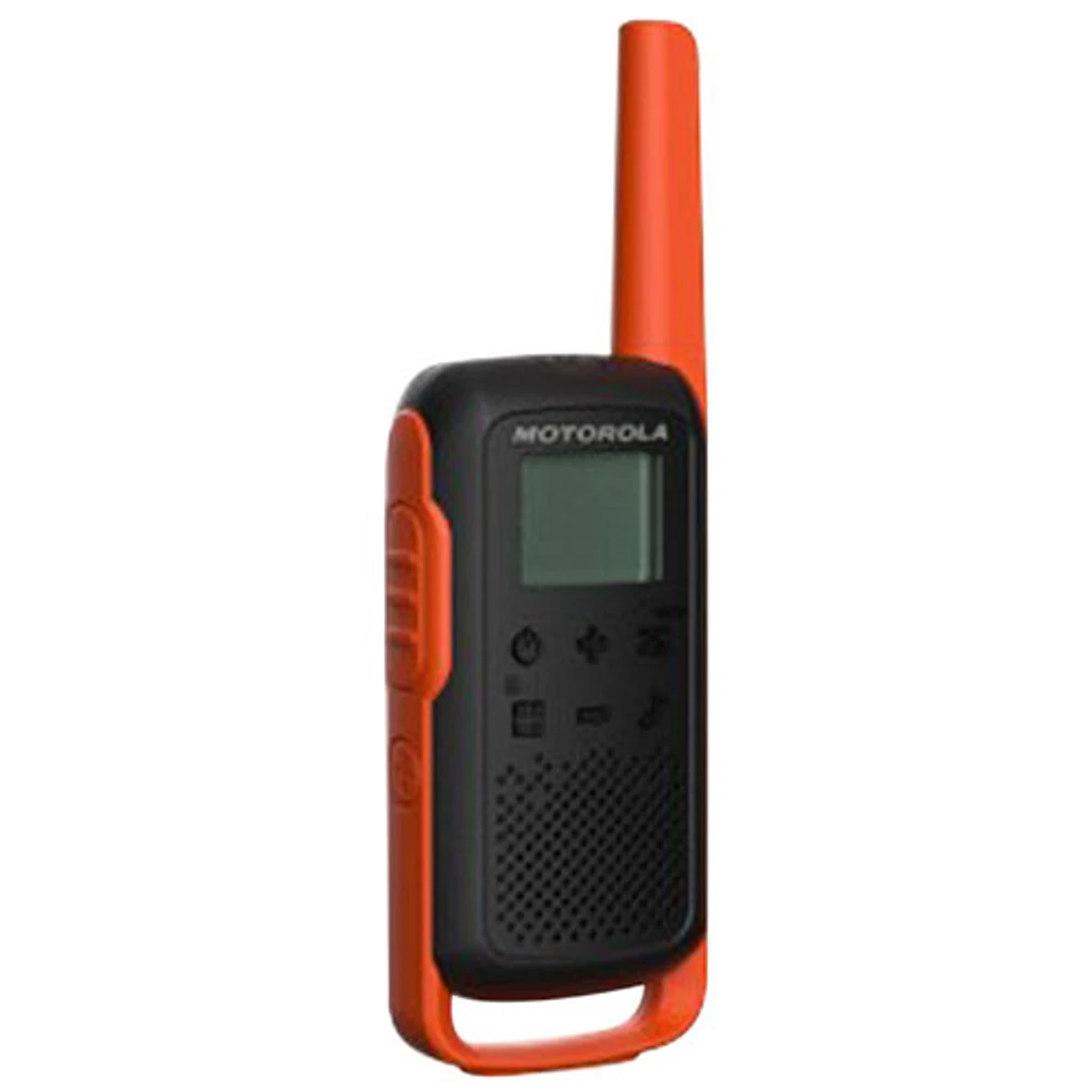 Radios bidirectionnelles 40 km Talkabout T275C de Motorola avec accessoires - Ensemble de 2