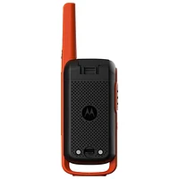 Radios bidirectionnelles 40 km Talkabout T275C de Motorola avec accessoires - Ensemble de 2